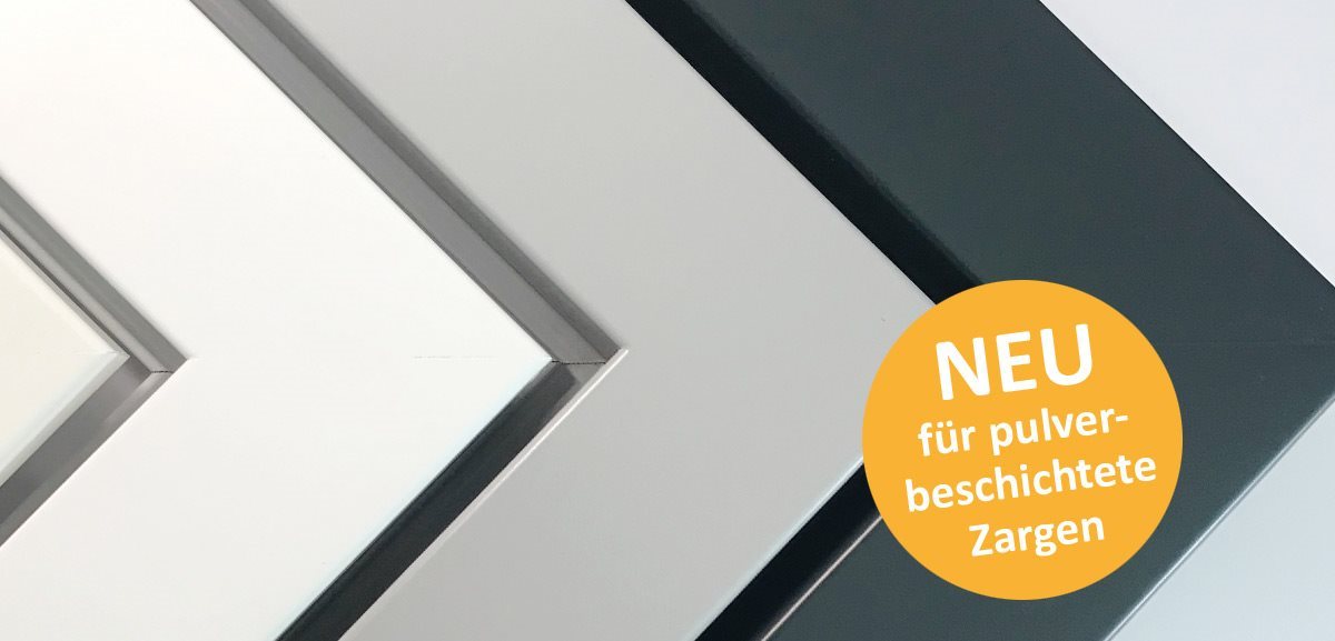 Clever Zargenausführung