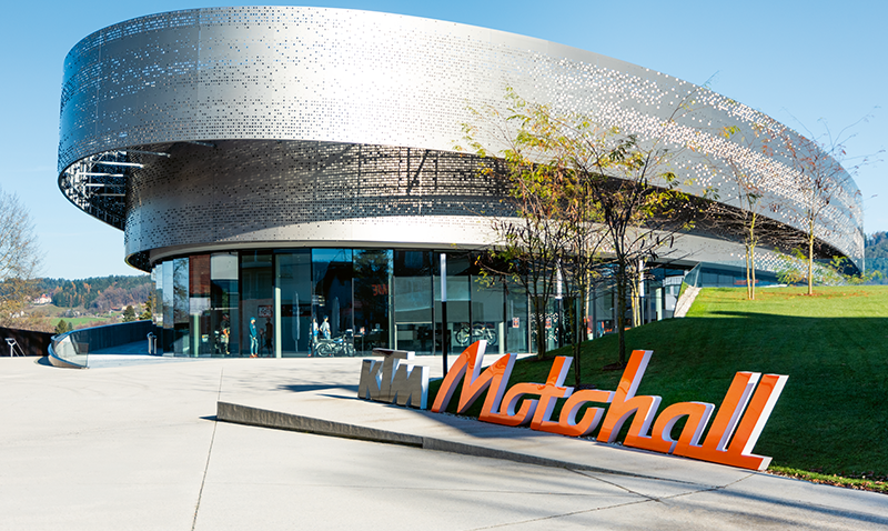 Projektpartner KTM Motohall